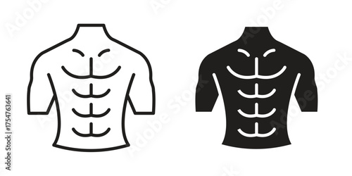 Abs icon in vector. Logotype