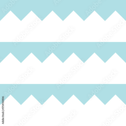 Geometric pattern of black diamonds on a light blue and white background
