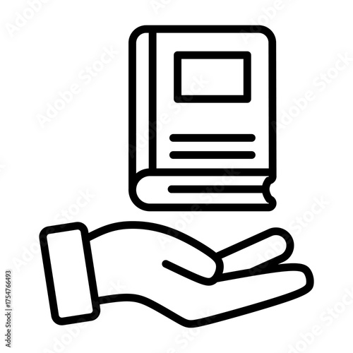 Education Simple Icon Vector Illustration Concept