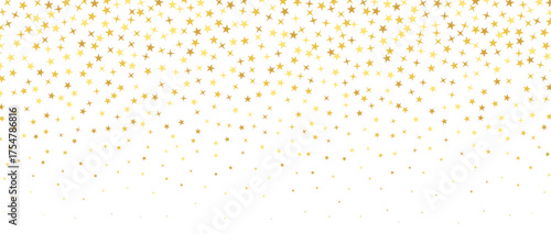 seamless confetti stars background for christmas time