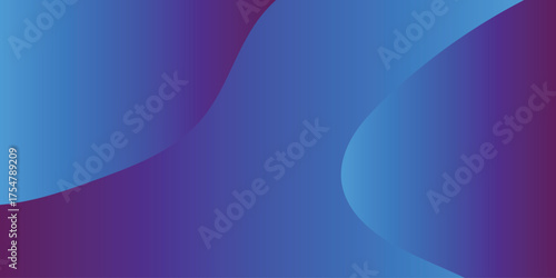 Abstract gradient background with flowing blue and purple shapes.