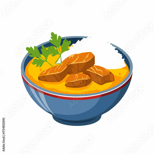 Beef Curry Bowl