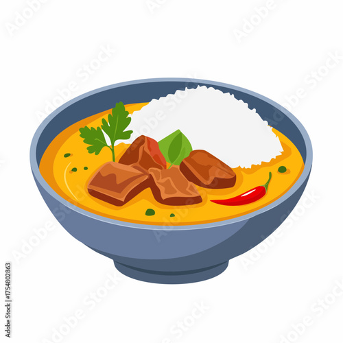Beef Curry Bowl