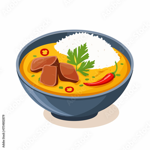 Beef Curry Bowl