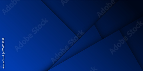 Dark blue futuristic gradient background with dynamic shadow lines