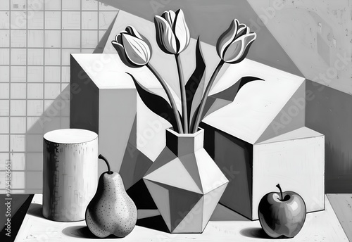 vase with flowers