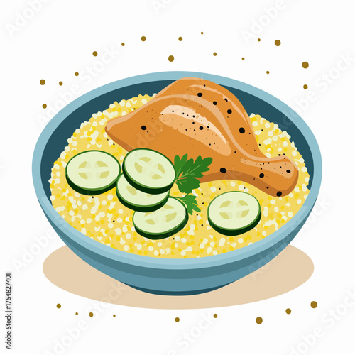 Mediterranean Chicken Bowl