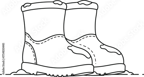 Boots footwear rain rubber mud puddle wellington galoshes waterproof kids child