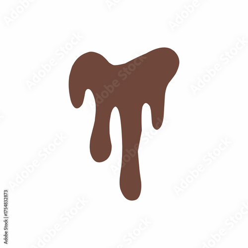 chocolate drip vector, choco melted, hot cocoa flow, sweet dessert vector, milk drop illustration, brown liquid wave, melting chocolate cartoon,