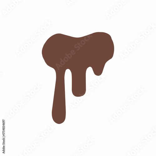 chocolate drip vector, choco melted, hot cocoa flow, sweet dessert vector, milk drop illustration, brown liquid wave, melting chocolate cartoon,