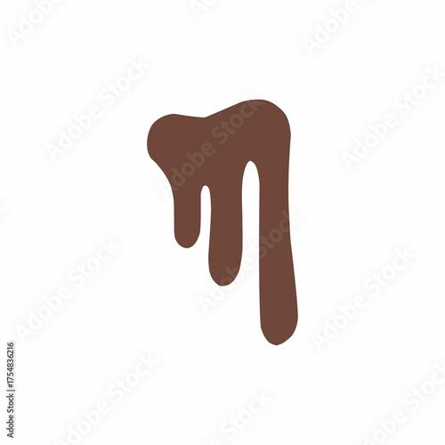 chocolate drip vector, choco melted, hot cocoa flow, sweet dessert vector, milk drop illustration, brown liquid wave, melting chocolate cartoon,
