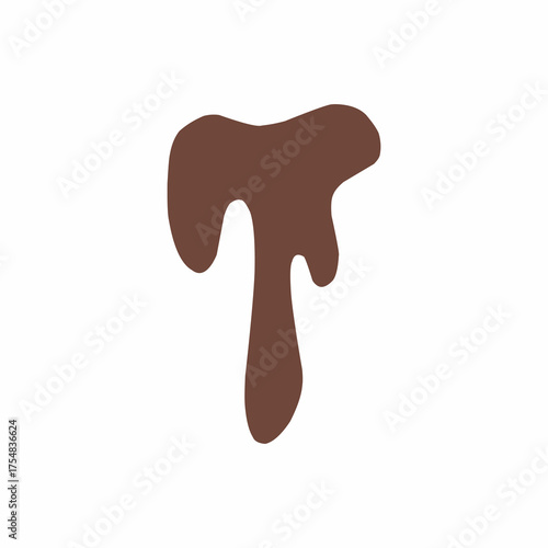 chocolate drip vector, choco melted, hot cocoa flow, sweet dessert vector, milk drop illustration, brown liquid wave, melting chocolate cartoon,