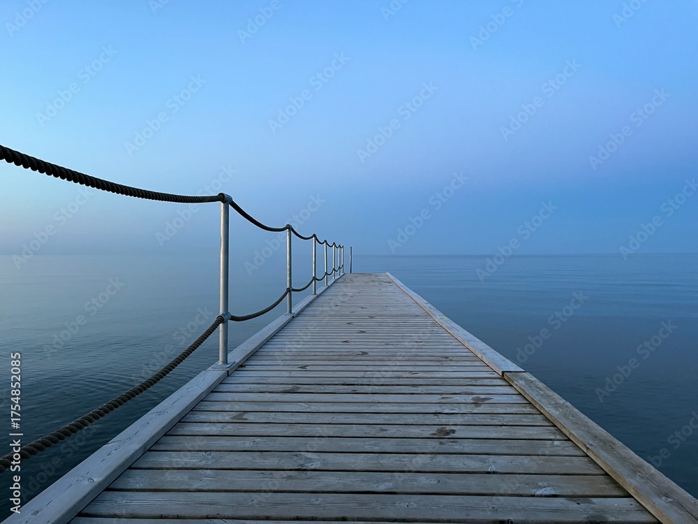 Naklejka premium Bathing bridge