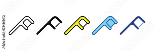 Dental Floss  Icon Element For Design
