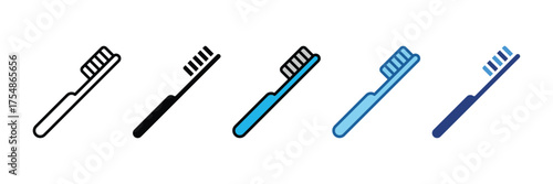 Tooth Brush  Icon Element For Design