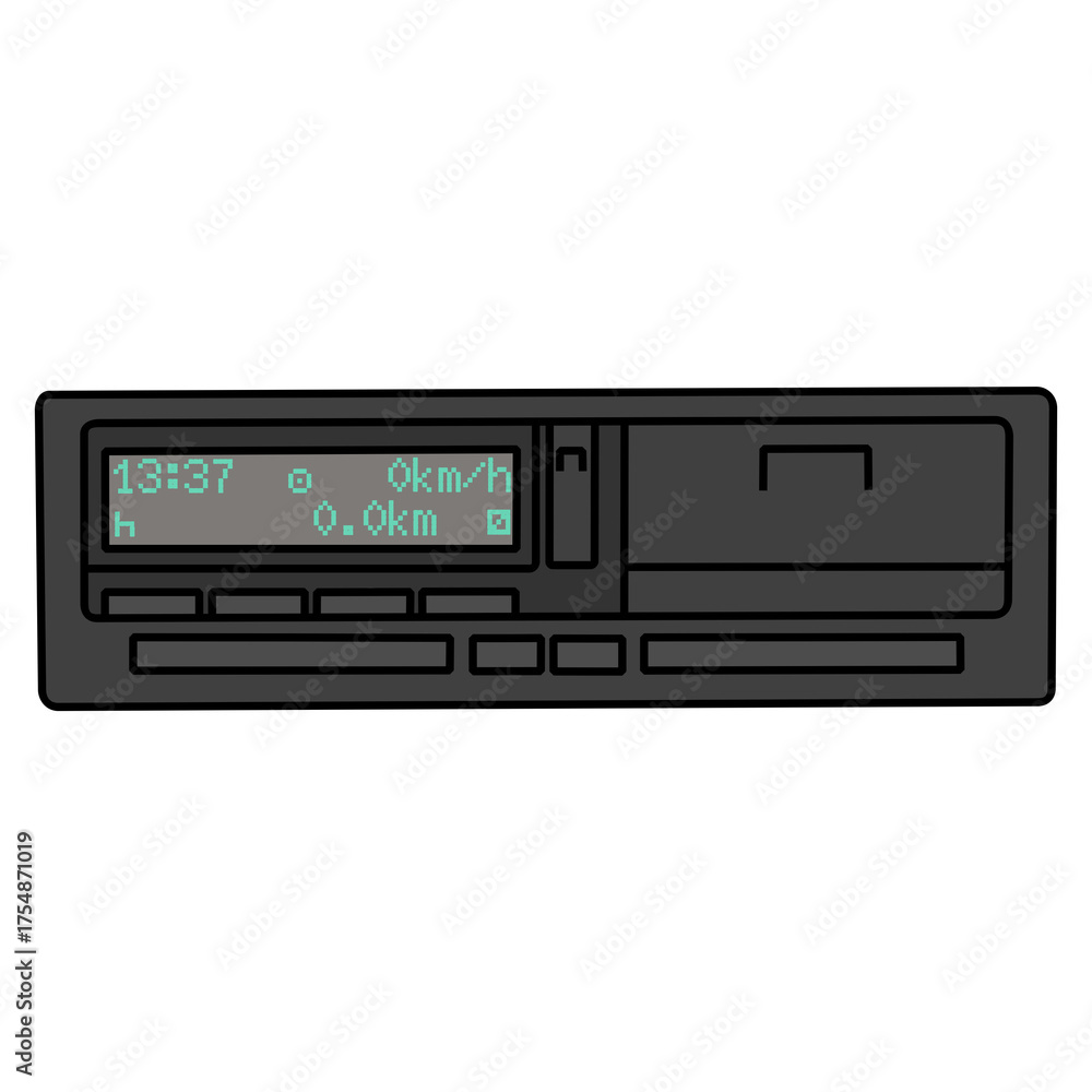 Fototapeta premium Tachograph