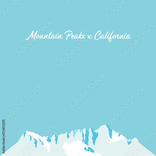 Mountain Peaks x California