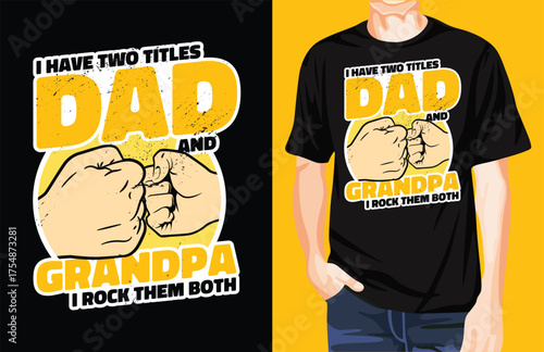Dad t-shirt design