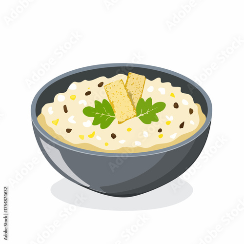 Trüffel-Risotto-Bowl