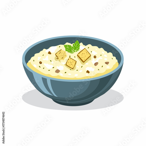 Trüffel-Risotto-Bowl