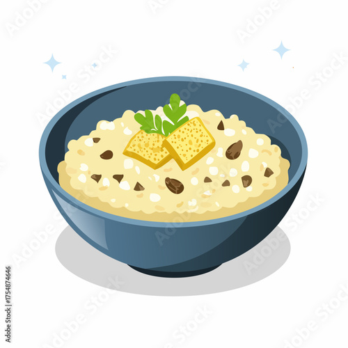 Trüffel-Risotto-Bowl