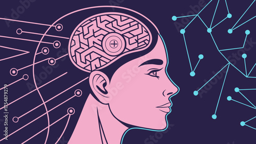 woman head with question mark