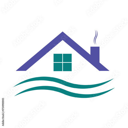 Real state icon. vector illustration
