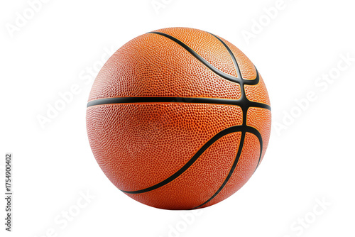 Wallpaper Mural Orange basketball texture isolated on a transparent background Torontodigital.ca