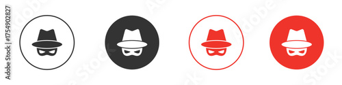 Wish list icon for ui or ux isolated on white for mobile app, editable