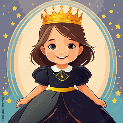 Kind als böse Prinzessin