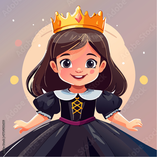 Kind als böse Prinzessin
