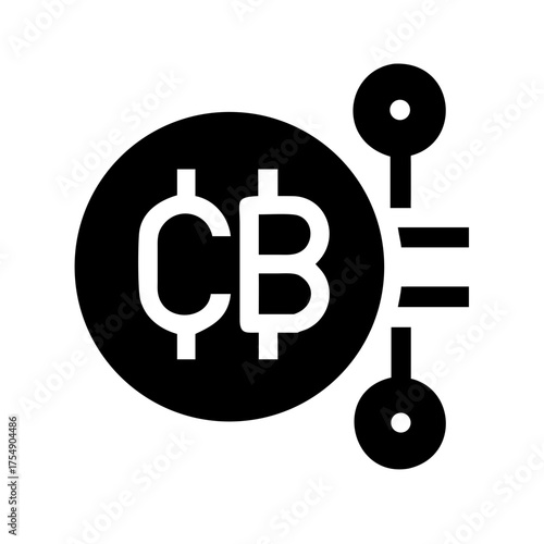 Crypto Hub Icon Set | Blockchain Technology, Cryptocurrency Network, Digital Finance, Decentralized System, Virtual Currency, Crypto Exchange, Financial Security