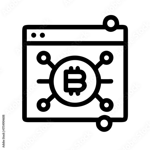 Crypto Portal Hub Icon Set | Blockchain Technology, Cryptocurrency Exchange, Digital Finance, Decentralized Network, Virtual Currency, Financial Security, Web3 Gateway