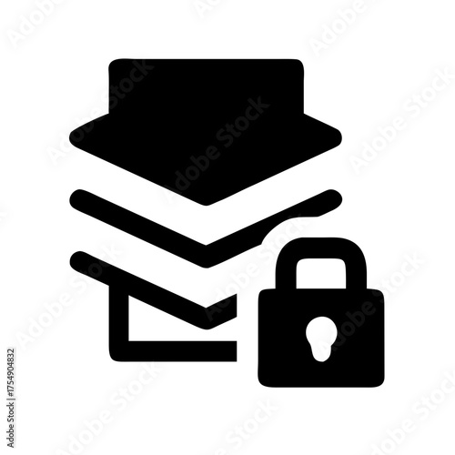 Multi-Layer Security Icon Set | Cybersecurity, Data Protection, Network Defense, Digital Safety, System Protection, Online Privacy, Information Security