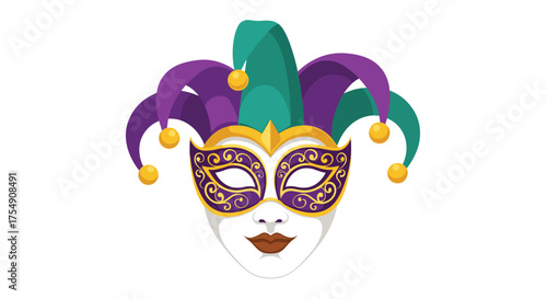 Celebrate the vibrant spirit of Mardi Gras with festive masks and colorful decorations for a truly unforgettable party.