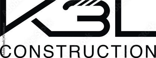 A bold, modern logo featuring the letters K3L in strong, clean lines, symbolizing strength, precision, and innovation in construction and design.