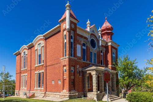 Temple Aaron in Trinidad, Colorado, the oldest continually operating Jewish Synagogue in CO and the Mountain West. National Historic Landmark.