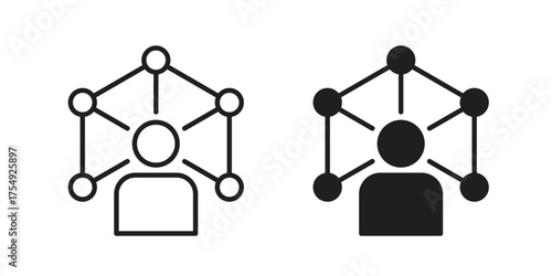 Skillsfor banner and pictogram template, Simple outline and filled style.aging design Vector illustrationsn icon pictogram template, Simple outline and filled style.