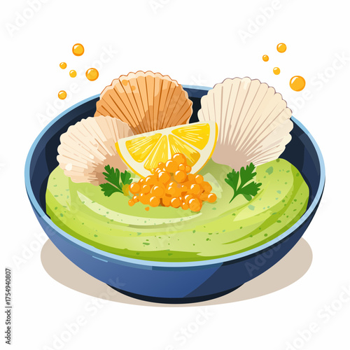 Jakobsmuschel-Bowl