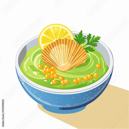 Jakobsmuschel-Bowl