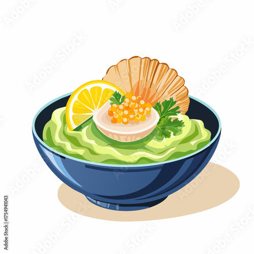 Jakobsmuschel-Bowl