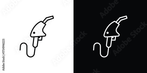 petrol icon concept. Thin line symbol pack.