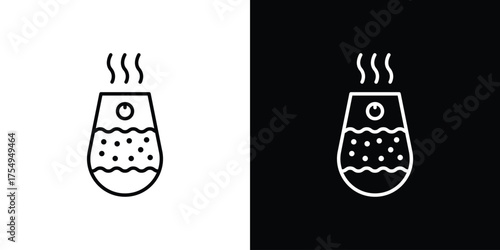 Humidifier icon concept. Thin line symbol pack.