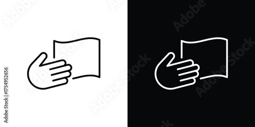 Clean icon concept. Thin line symbol pack.