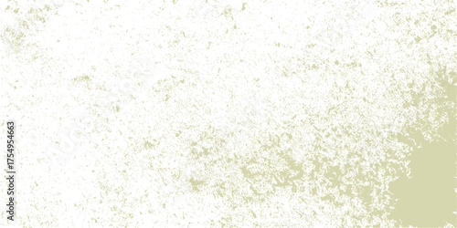 Abstract green grunge background texture with a spoon of raw brown rice flour powder heap on a white plate. closeup, wheat, salt, bowl, isolated, pile