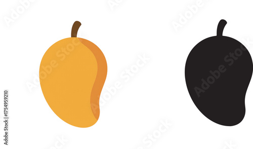 Vector illustration of a fresh, organic set of autumn vegetables and fruit including a ripe pumpkin and apple icon, perfect for Halloween food and healthy nature design