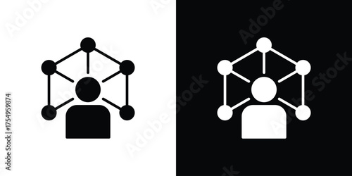 Skillsfor banner and vector graphics, a flat solid iconsaging design Vector illustrationsn icon vector graphics, a flat solid icons