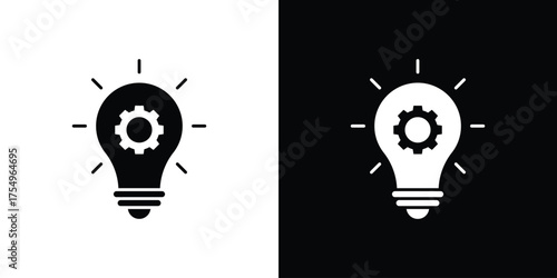 Implement icon vector graphics, a flat solid icons