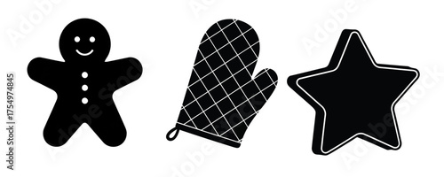 Festive cookie cutters for holiday baking fun