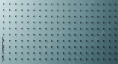 Pattern of small cylinders on light blue surface